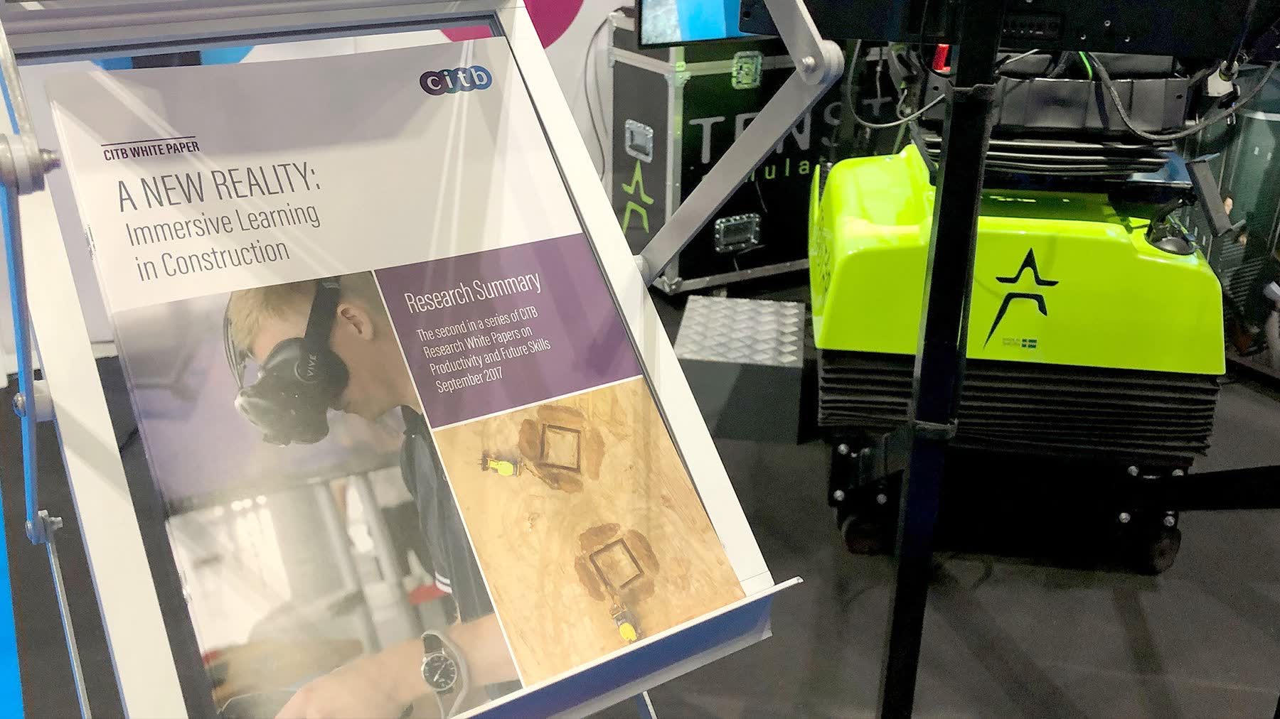 CITB white paper A New Reality on display
