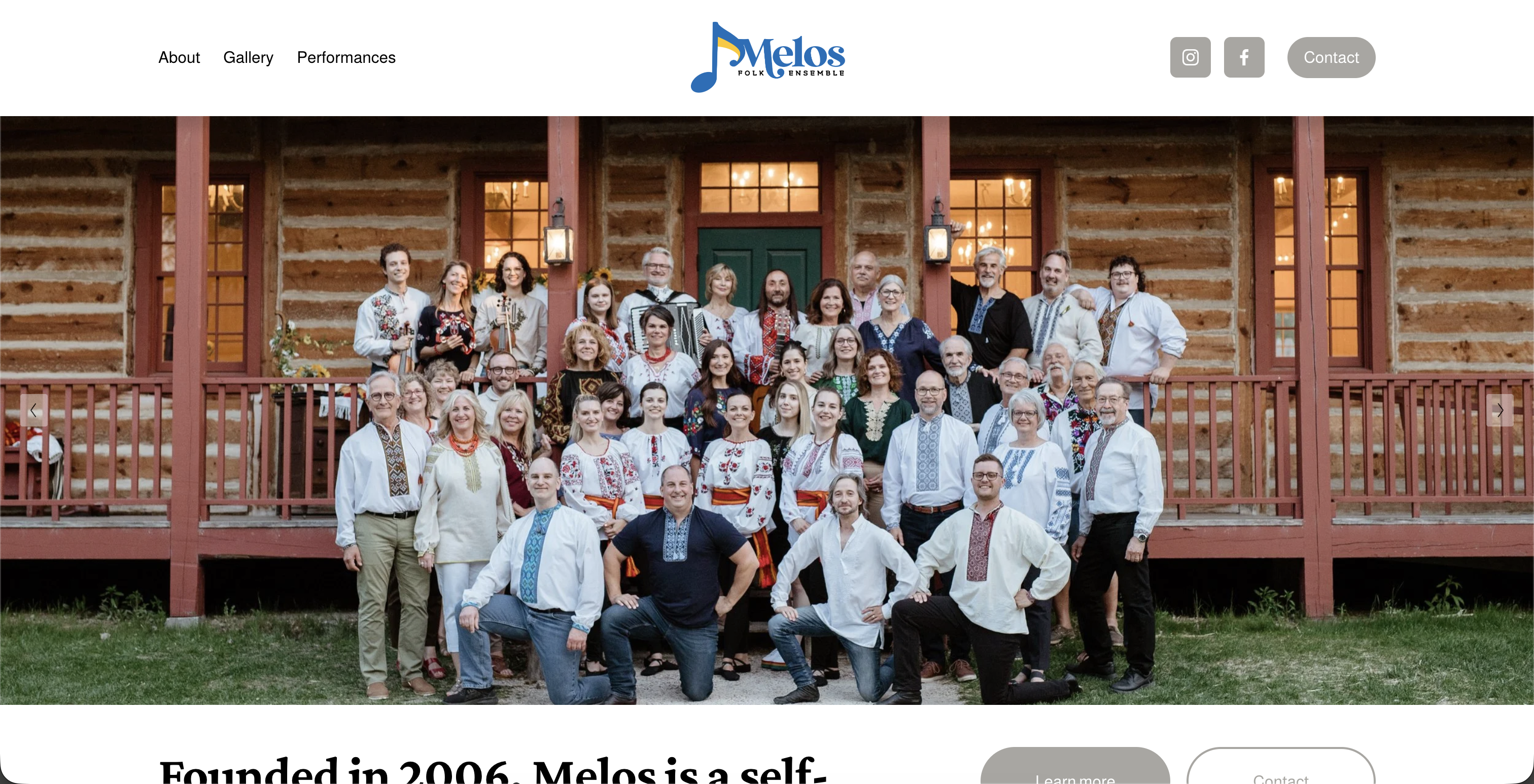 Melos Folk Ensemble website