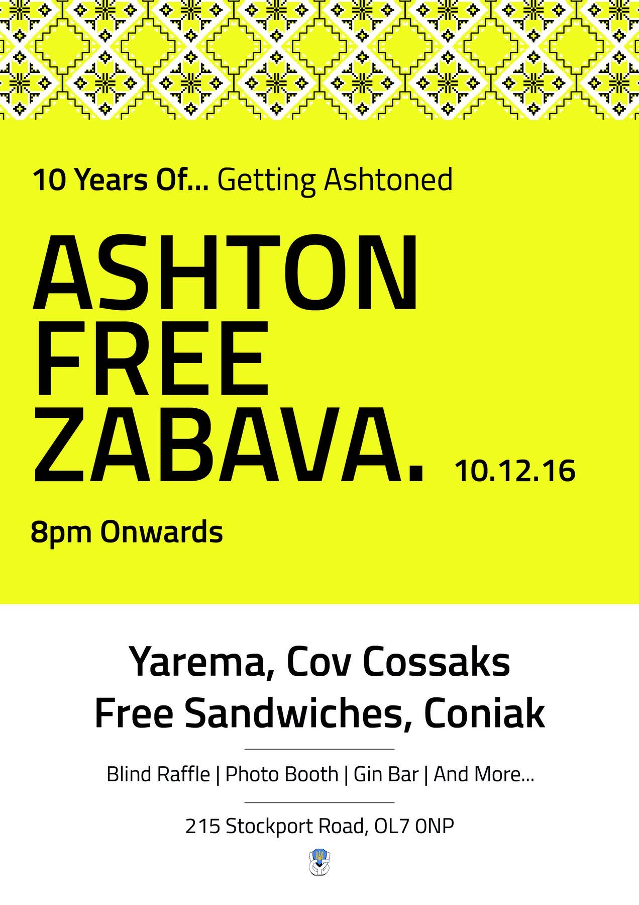Free Zabava Ashton 2016