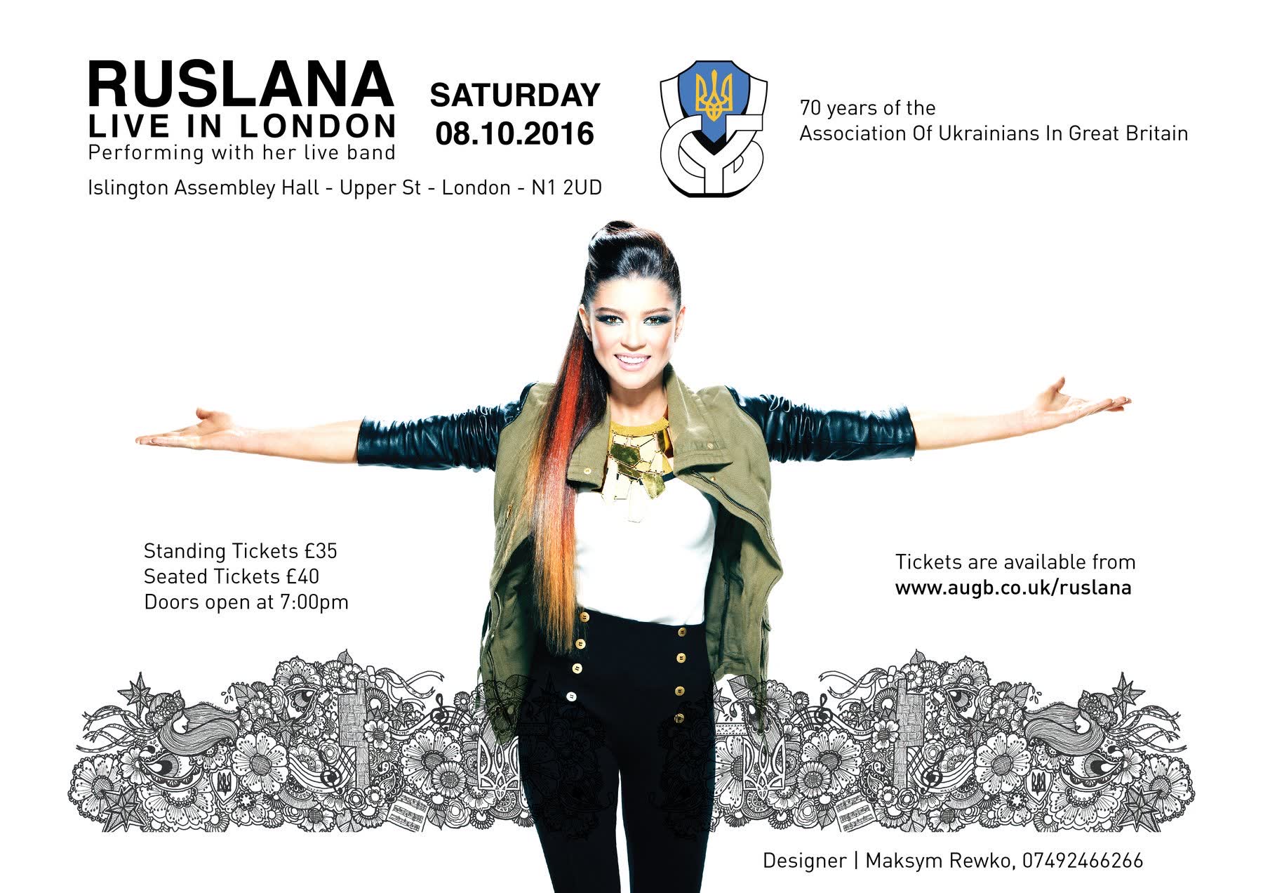 Ruslana London 2016