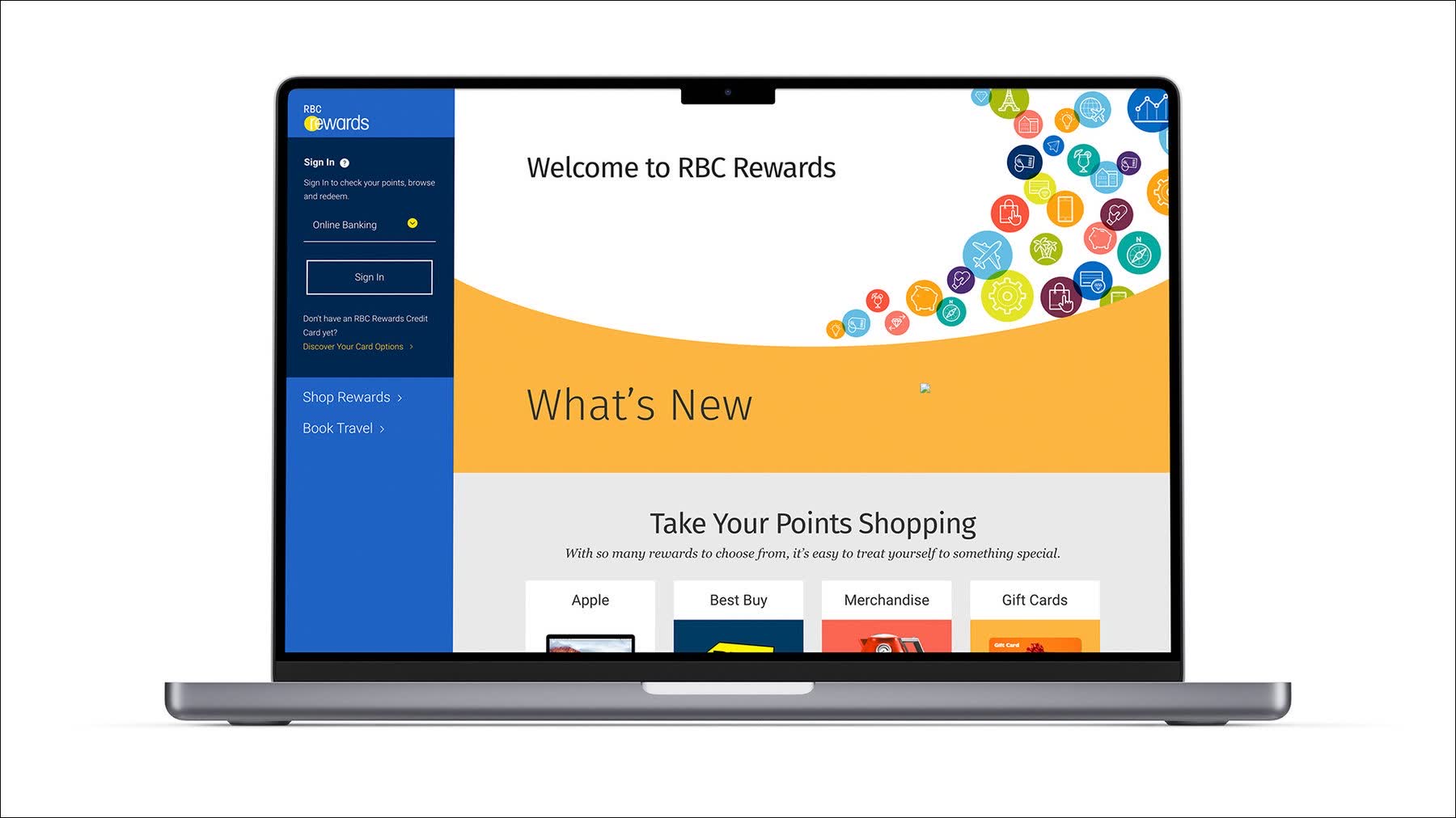 RBC Rewards platform 2018