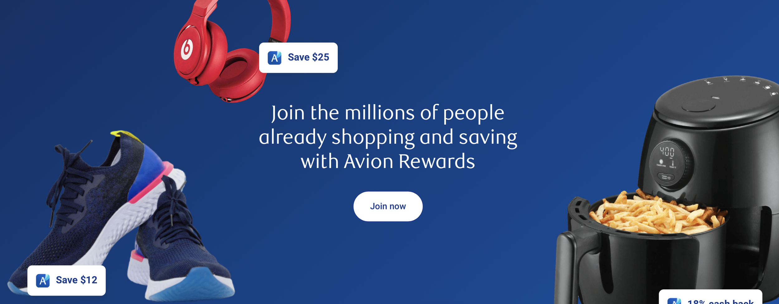 Join the millions of people already shopping and saving with Avion Rewards