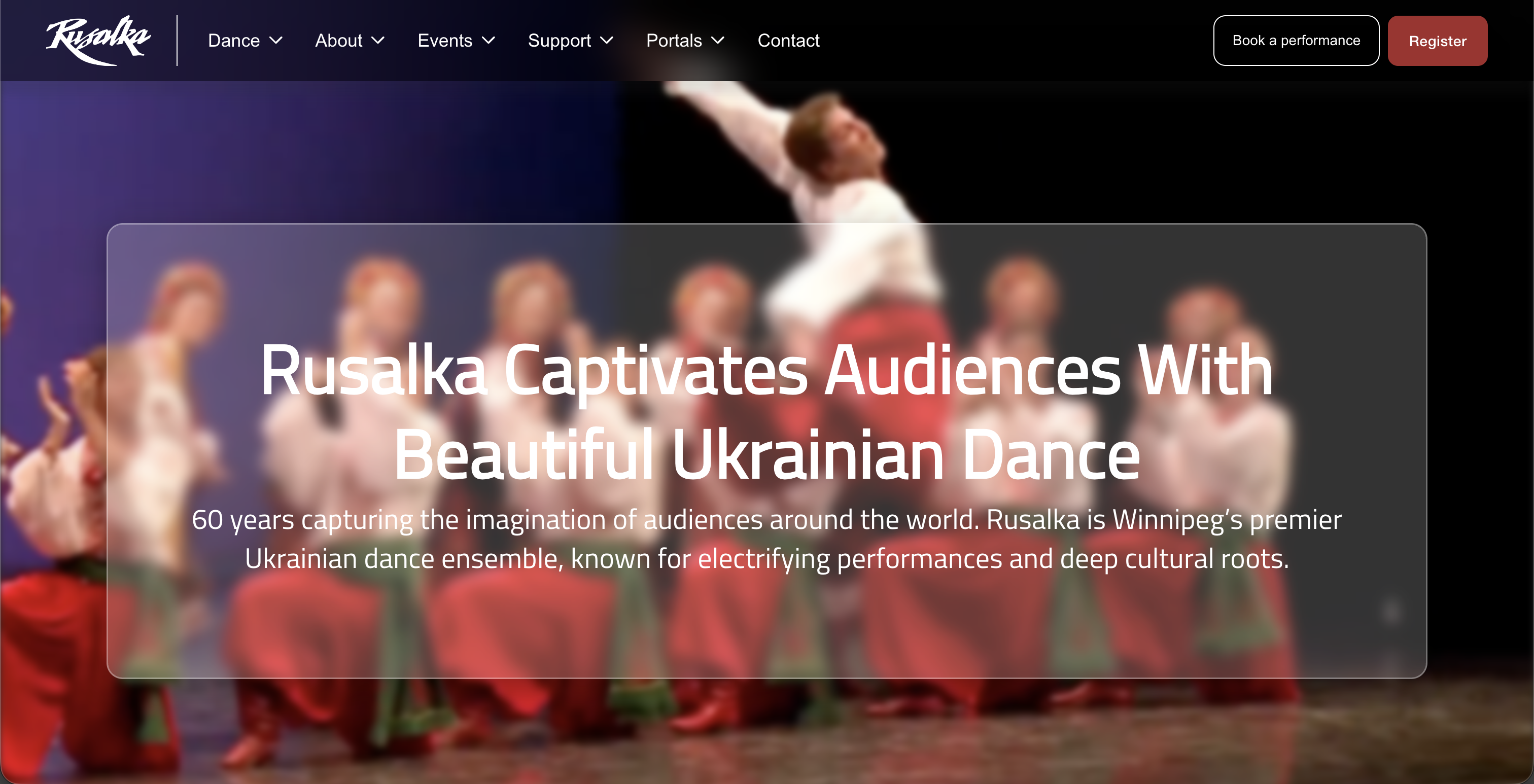 Rusalka Ukrainian Dance