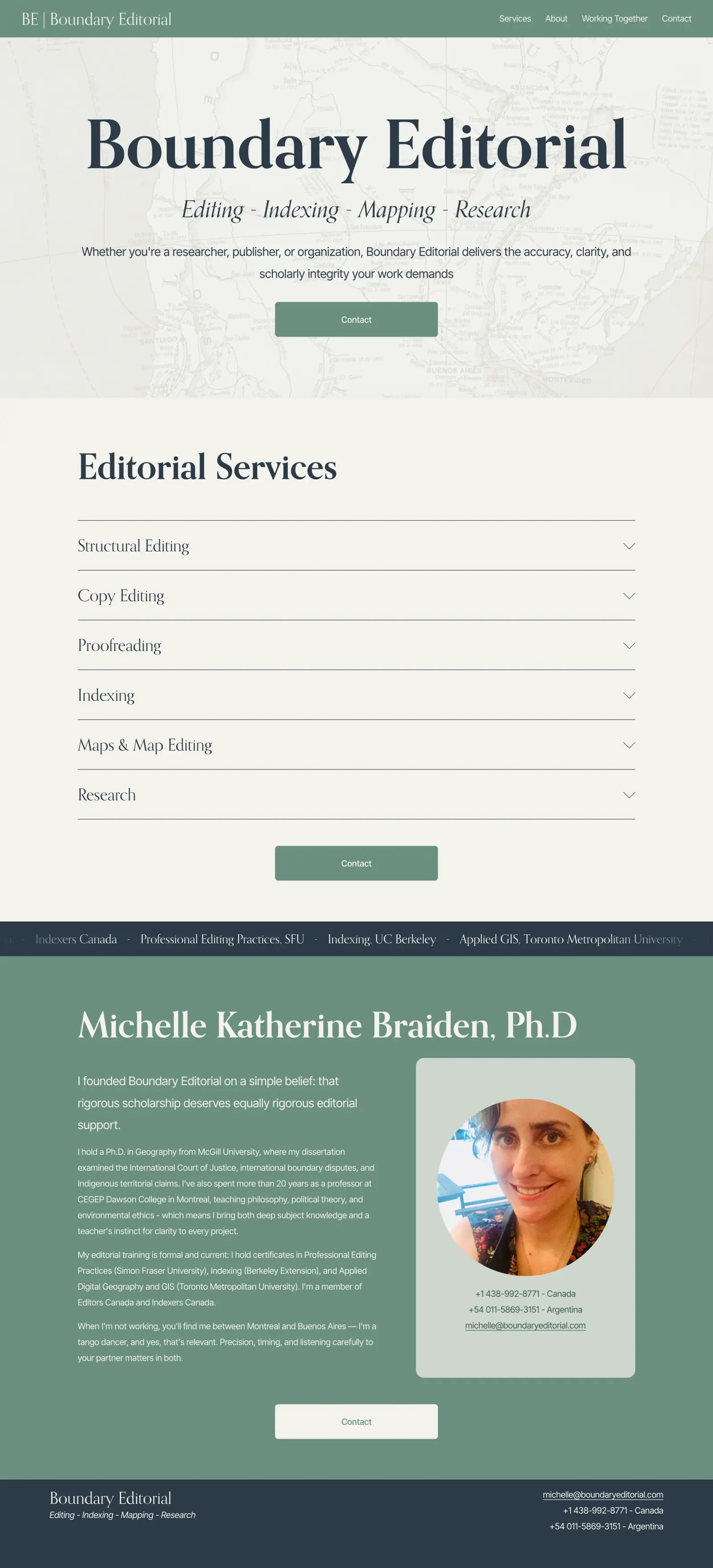 Boundary Editorial full page view