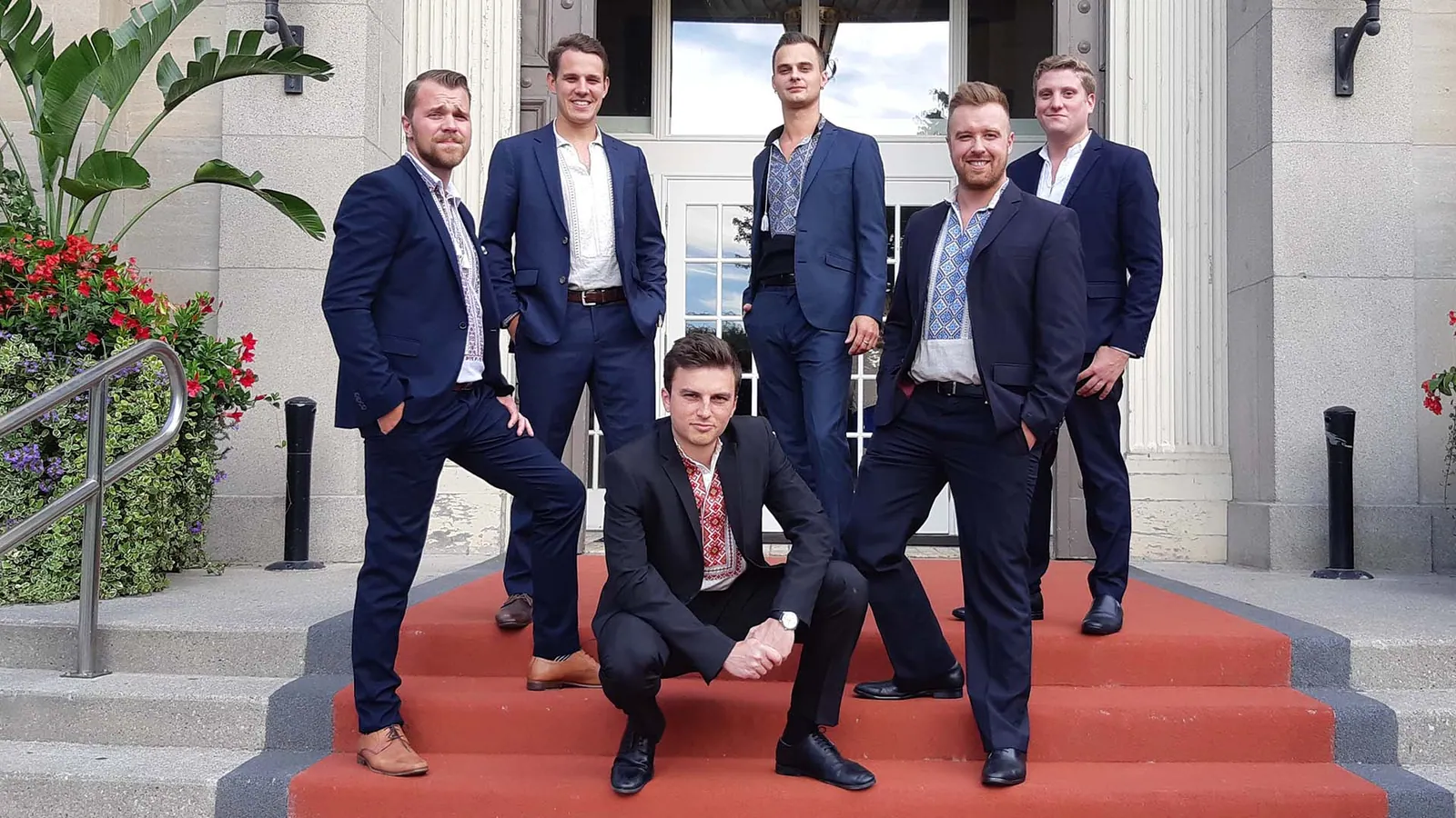 Hloptsi Z Mista — the six-piece Ukrainian polka rock band